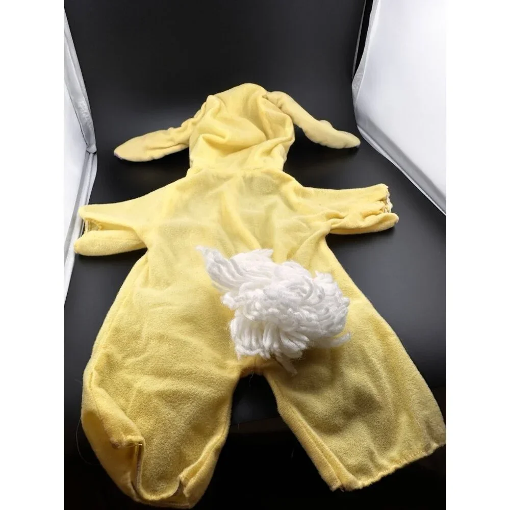 VTG Snoopy Peanuts Wardrobe Bunny Rabbit Yellow One Piece Outfit - LRG Doll READ